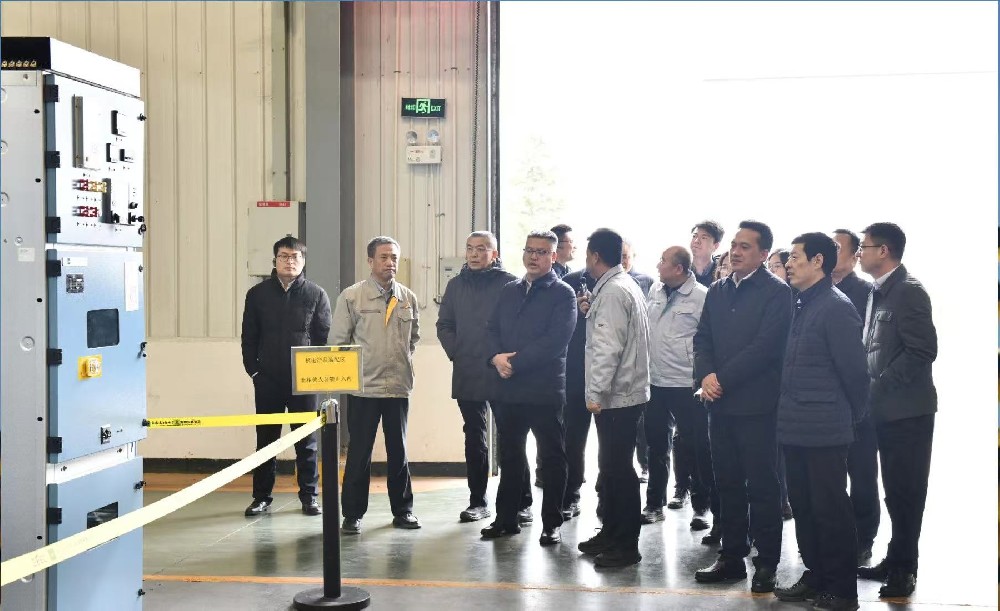 中国西电集团有限公司来长开厂集团走访交流